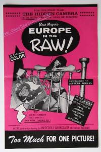 locandina del film EUROPE IN THE RAW