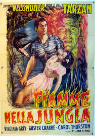 locandina del film FIAMME NELLA JUNGLA
