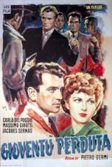 locandina del film GIOVENTU' PERDUTA
