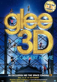 locandina del film GLEE 3D CONCERT MOVIE