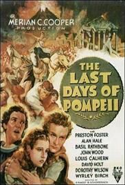 locandina del film GLI ULTIMI GIORNI DI POMPEI (1935)