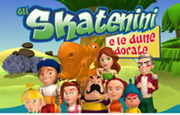 locandina del film GLI SKATENINI E LE DUNE DORATE