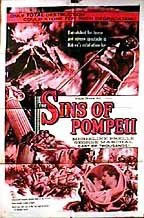 locandina del film GLI ULTIMI GIORNI DI POMPEI (1950)