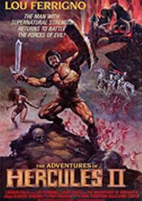 locandina del film HERCULES II - LE AVVENTURE DELL'INCREDIBILE ERCOLE