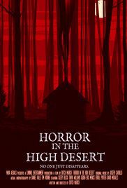 locandina del film HORROR IN THE HIGH DESERT