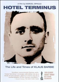 locandina del film HOTEL TERMINUS: THE LIFE AND TIMES OF KLAUS BARBIE