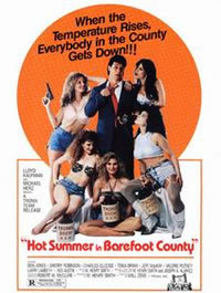 locandina del film HOT SUMMER IN BAREFOOT COUNTY