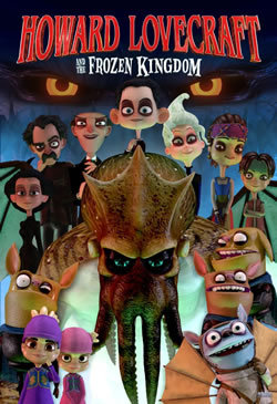 locandina del film HOWARD LOVECRAFT AND THE FROZEN KINGDOM