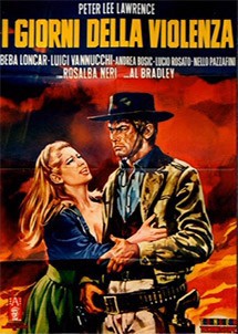 locandina del film I GIORNI DELLA VIOLENZA