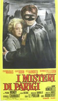 locandina del film I MISTERI DI PARIGI