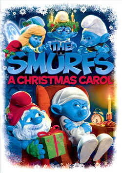 locandina del film I PUFFI - A CHRISTMAS CAROL