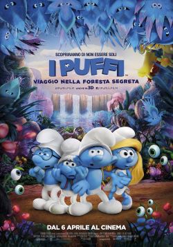 locandina del film I PUFFI: VIAGGIO NELLA FORESTA SEGRETA