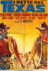locandina del film I SETTE DEL TEXAS