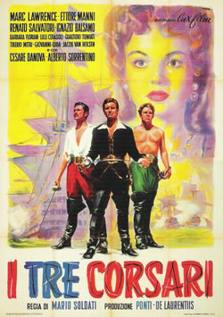 locandina del film I TRE CORSARI