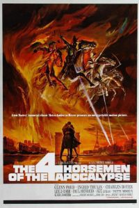 locandina del film I 4 CAVALIERI DELL'APOCALISSE (1961)