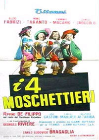 locandina del film I 4 MOSCHETTIERI