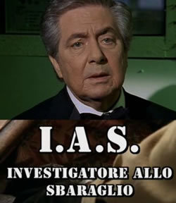 locandina del film I.A.S. INVESTIGATORE ALLO SBARAGLIO