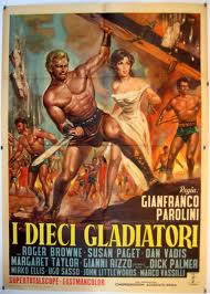 locandina del film I DIECI GLADIATORI