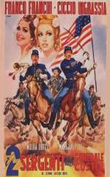 locandina del film I DUE SERGENTI DEL GENERALE CUSTER
