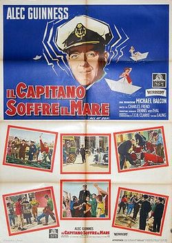 locandina del film IL CAPITANO SOFFRE IL MARE