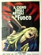 locandina del film IL CIGNO DAGLI ARTIGLI DI FUOCO