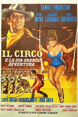 locandina del film IL CIRCO E LA SUA GRANDE AVVENTURA