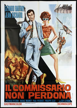 locandina del film IL COMMISSARIO NON PERDONA