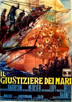 locandina del film IL GIUSTIZIERE DEI MARI