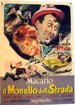 locandina del film IL MONELLO DELLA STRADA