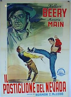 locandina del film IL POSTIGLIONE DEL NEVADA