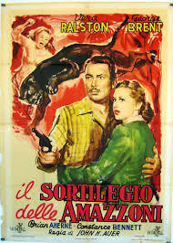 locandina del film IL SORTILEGIO DELLE AMAZZONI