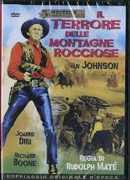 locandina del film IL TERRORE DELLE MONTAGNE ROCCIOSE