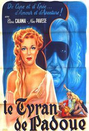 locandina del film IL TIRANNO DI PADOVA