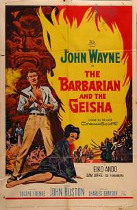 locandina del film IL BARBARO E LA GEISHA