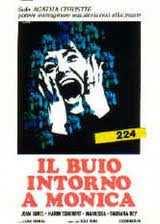locandina del film IL BUIO INTORNO A MONICA