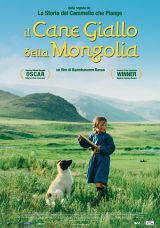 locandina del film IL CANE GIALLO DELLA MONGOLIA