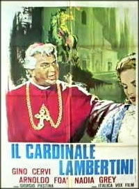 locandina del film IL CARDINALE LAMBERTINI