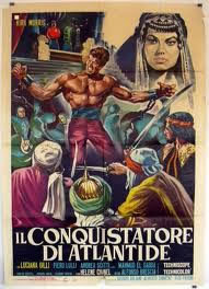 locandina del film IL CONQUISTATORE DI ATLANTIDE