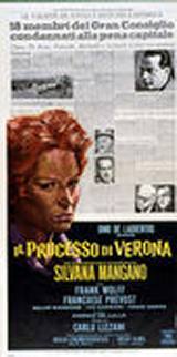 locandina del film IL PROCESSO DI VERONA