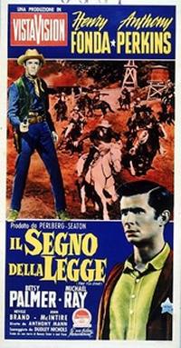 locandina del film IL SEGNO DELLA LEGGE