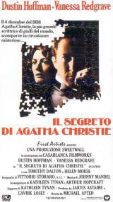 locandina del film IL SEGRETO DI AGATHA CHRISTIE