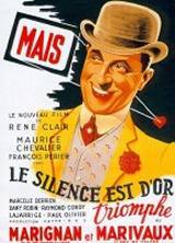 locandina del film IL SILENZIO E' D'ORO