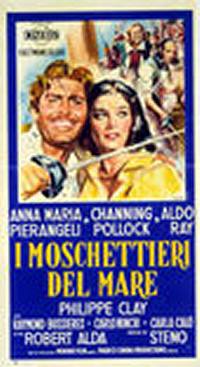 locandina del film I MOSCHETTIERI DEL MARE