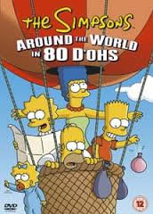 locandina del film I SIMPSON - IL GIRO DEL MONDO 80 DOH!