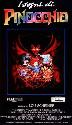 locandina del film I SOGNI DI PINOCCHIO