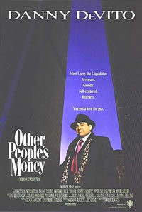 locandina del film I SOLDI DEGLI ALTRI (1991)