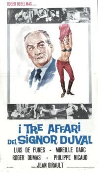 locandina del film I TRE AFFARI DEL SIGNOR DUVAL