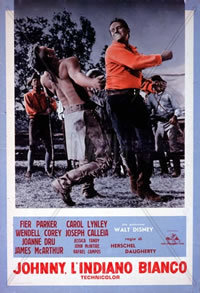 locandina del film JOHNNY, L'INDIANO BIANCO
