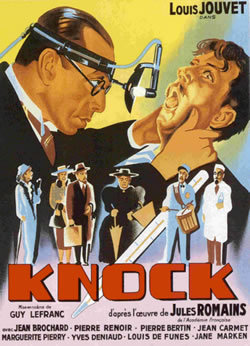 locandina del film KNOCK OVVERO IL TRIONFO DELLA MEDICINA