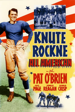 locandina del film KNUTE ROCKNE ALL AMERICAN